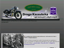 Tablet Screenshot of drogakaszubska.pl